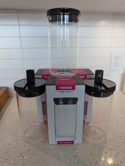 HARIO VACUUM COFFEE CANISTER, View more