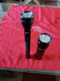 2 flashlights  ( Duracell + Tactical ) , both for $30.