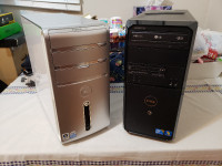 2 Older DEll Pc's! $80 For Both. Firm Price.