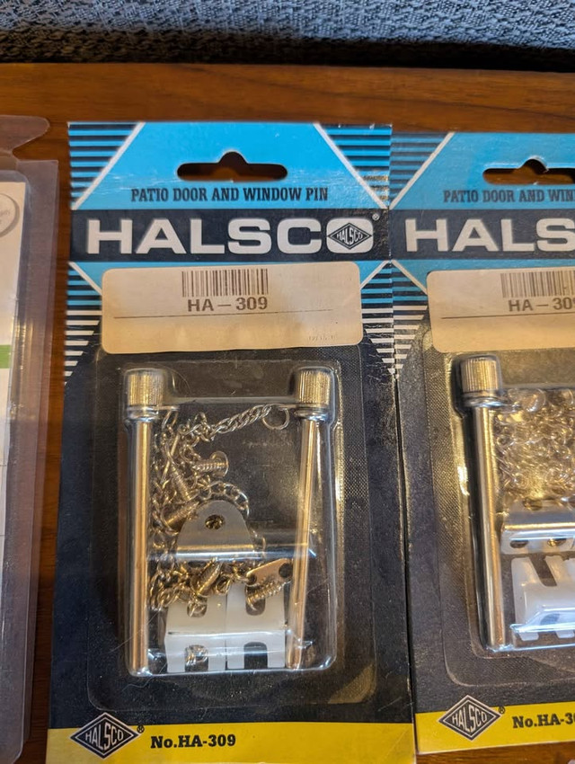 Various window locks, patio door locks, surface bolts. $3 each in Windows, Doors & Trim in Woodstock - Image 3