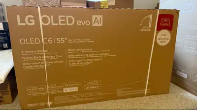 LG OLED evo C6 55" 4K Smart TV 2026 Brand New Sealed, View more