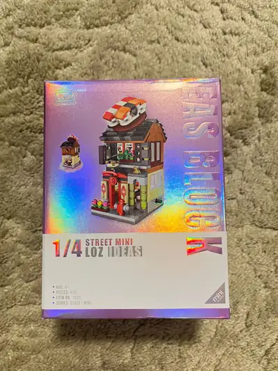 Never opened, perfect condition. Like lego but smaller.
