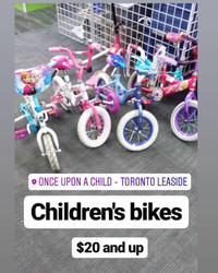 children's bikes