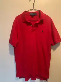 Red polo by Ralph Lauren 