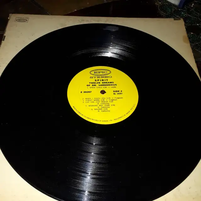 Vintage vinyl Spirit LP  12 dreams , E 3026763010223239811124