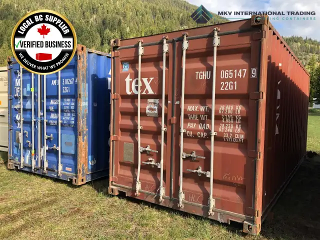 Used 20ft Shipping Containers | 20ft Sea Cans | Storage Can in Storage Containers in Delta/Surrey/Langley - Image 8