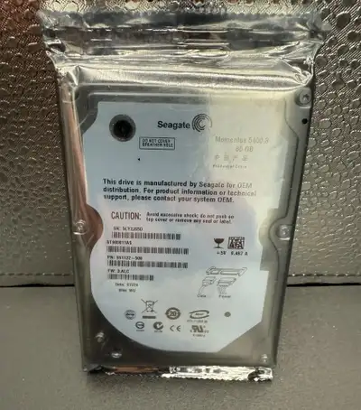 PS3 OEM PlayStation 3 Seagate Momentus 5400.3 80g Hard Drive $19, View more
