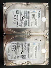 4TB IBM Hard Drives (SAS) 3.5" HDDs