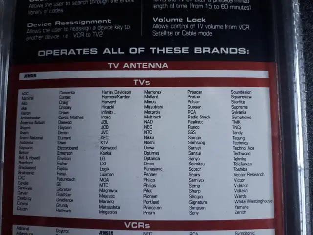 Telecommande universelle Jensen NEUF in CDs, DVDs & Blu-ray in Trois-Rivières - Image 6