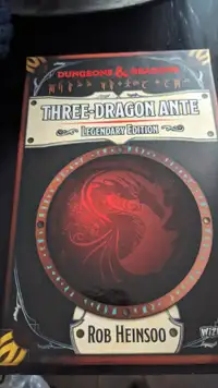 Dungeons & Dragons WizKids Three Dragon Ante: Legendary Edition