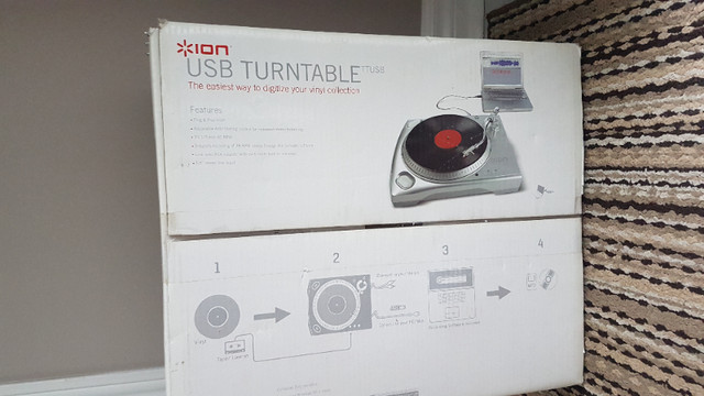 ION TT USB (Digital Turntable) in Stereo Systems & Home Theatre in Oakville / Halton Region - Image 4
