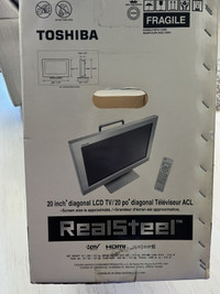 Toshiba 20 inch LCD TV with remote