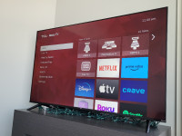 50" TCL Roku 4K smart TV
