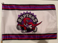 Vintage Raptors Stick Flag 17” x 11 ¾”