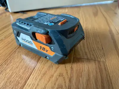 RIDGID 18V 4.0Ah Lithium-Ion Battery , View more