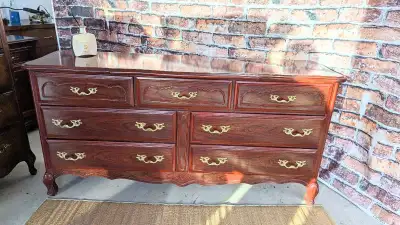 AP furniture Branded Elegant French Provincial Triple Dresser Sideboard Can Deliver