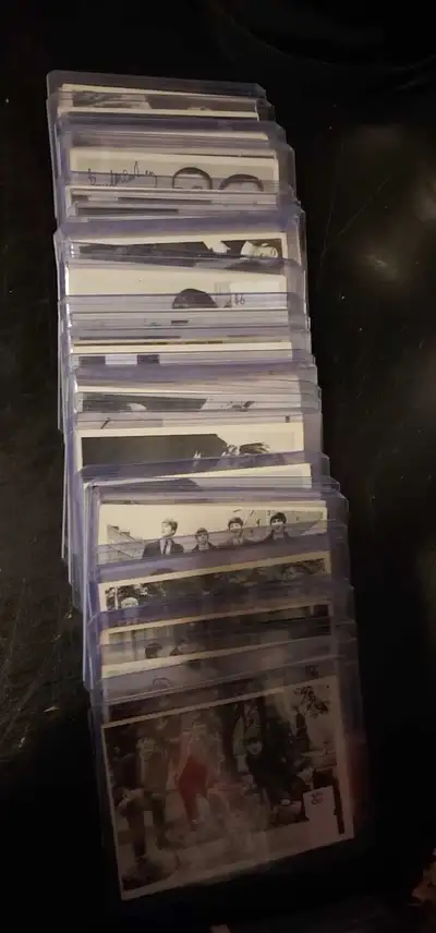 1964 Beatles Black and White series 1,2 and 3 cards, View more