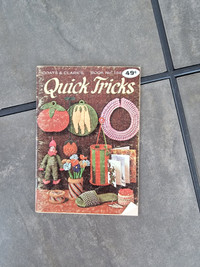 Vintage Book Coats & Clark Quick Tricks