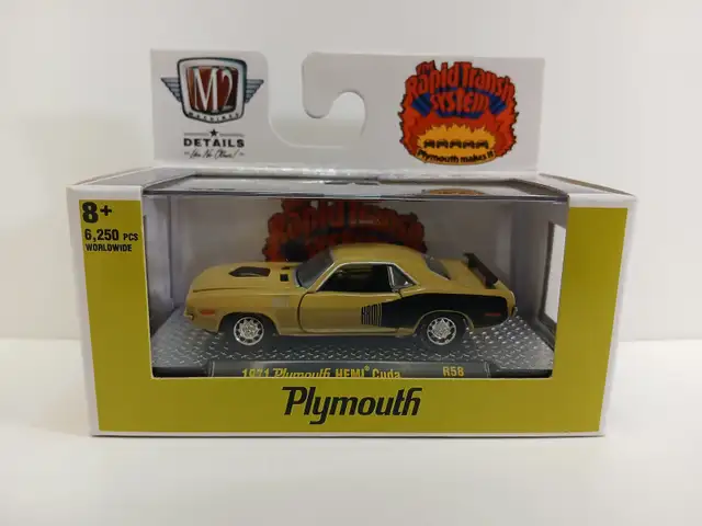 1971 Plymouth HEMI Cuda. 2021 M2 Machines Detroit Muscle 6250pcs