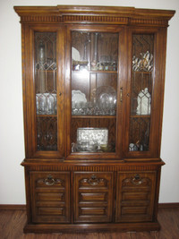 China Cabinet and Dining Table