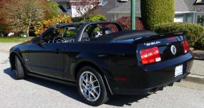 2008 GT500 Ford Shelby SVT Mustang Convertible