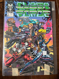 Cyber Force Comic Book