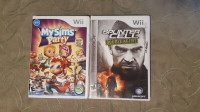 Nintendo Wii Games : Splinter Cell Double Agent or My Sims Party