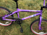 Beautiful Purple BMX Bike