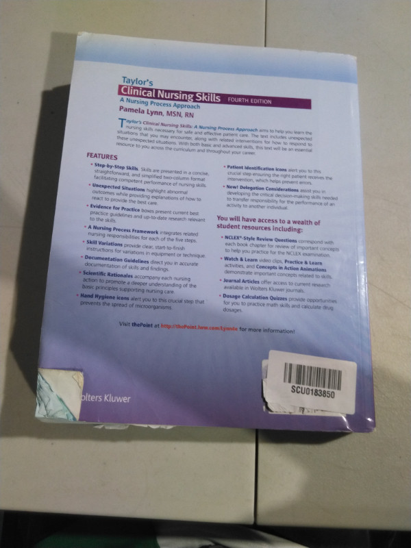Clinical Nursing Skills 4th Edition in Textbooks in City of Toronto - Image 4