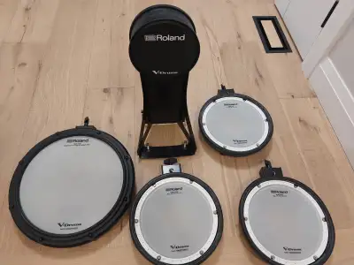 Roland V-DRUMS 5 PCS drum shell pack.Drum pads only, View more
