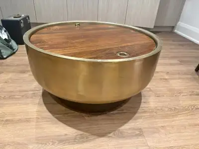 West Elm Drum Storage Coffee Table 40", View more