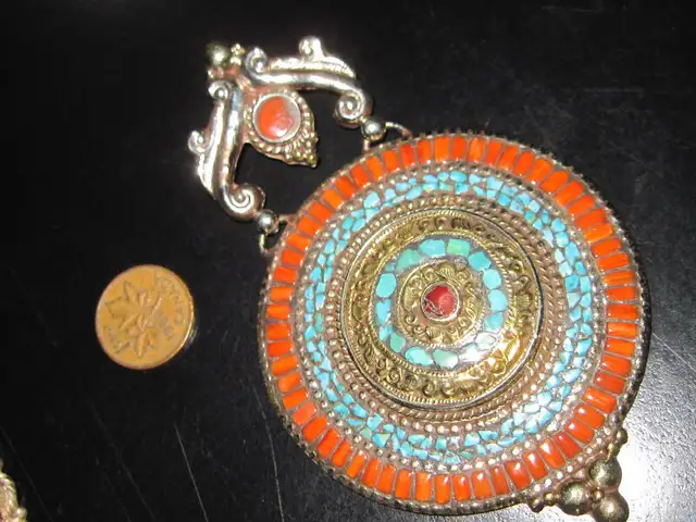 Brand New Turquoise & Coral Sterling Silver*Southwest Collection in Jewellery & Watches in Oakville / Halton Region - Image 5