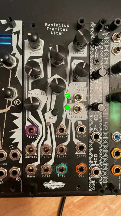 Noise Engineering Basimilus Iteritas Alter 2017 - Black - Drum, View more