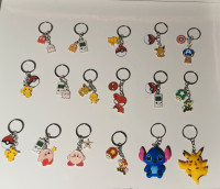 Porte clé Pokemon Super Mario Stitch