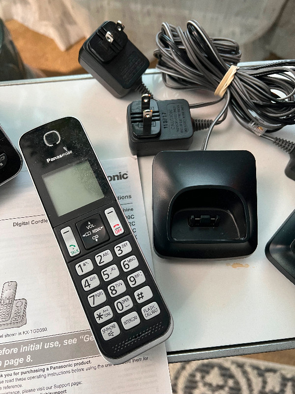 Panasonic Cordless Phone with Answering Machine in Home Phones & Answering Machines in Kitchener / Waterloo - Image 3