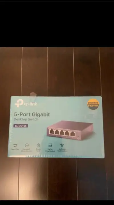 TP-Link Gigabit Switch Brand new , View more