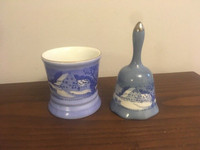 Vintage Classic Antique CURRIER & IVE’S Ceramic Christmas Mug