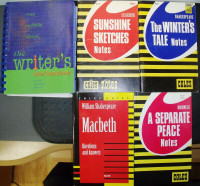 5 ACADEMIC BOOKLETS - WRITERS AND POETS