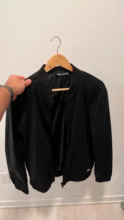 Zara Black Bomber Jacket - Size L, View more