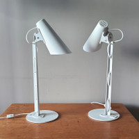 Contemporary Steel Table Lamps Mid Century Influenced