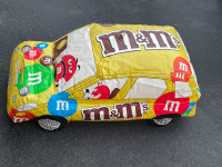 M&M Yellow Inflatable one of kind Car 2013 official licensed