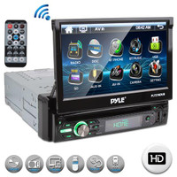 Pyle PLTS78DUB Car Stereo Video Receiver Multimedia Disc Player