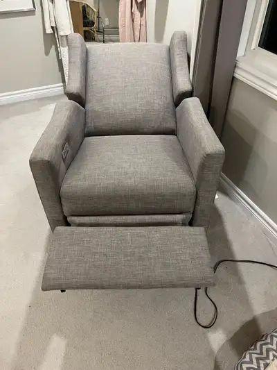 Power Recliner Chair with USB – Excellent Condition, View more