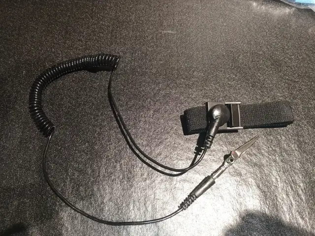 Brand New - Anti Static Ribbon with Removeable Alligator Clip