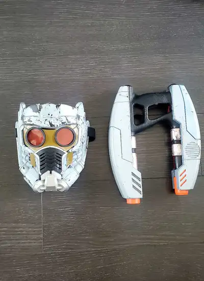 Marvel Guardians of the Galaxy Star-Lord Mask and Blaster, View more
