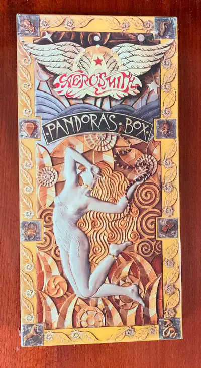 AEROSMITH CD box set PANDORA’S BOX CDs & packaging are in good condition We live near Bathurst and W...