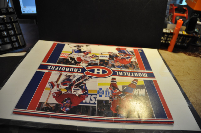 montreal canadiens hockey wall calendar nhl 2003 matt naslund jo dans Art et objets de collection  à Victoriaville - Image 3