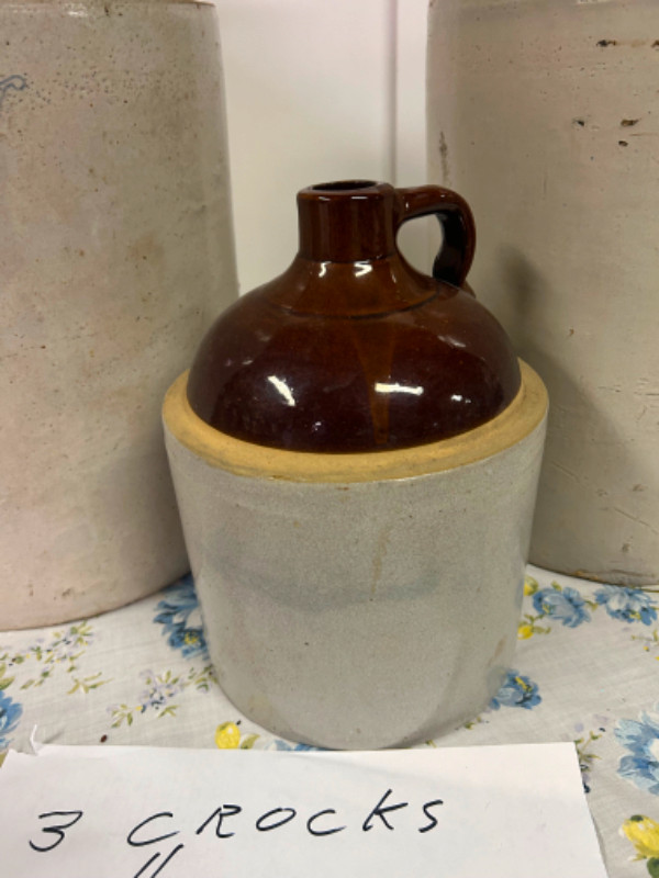 Antique Stoneware Pottery Jugs in Arts & Collectibles in Stratford - Image 4