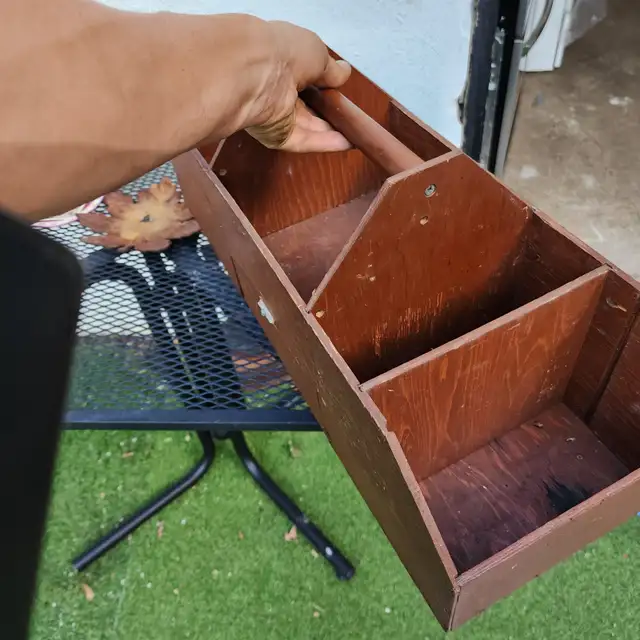 wooden toolbox with bottom drawer lightweight in Tool Storage & Benches in Oakville / Halton Region - Image 6