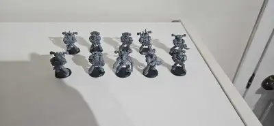 Warhammer 40,000 - Chaos Space Marine squad, View more